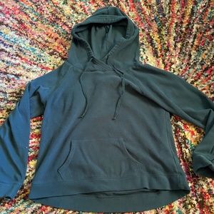Lightweight Fleece Athletic Hoodie - XS